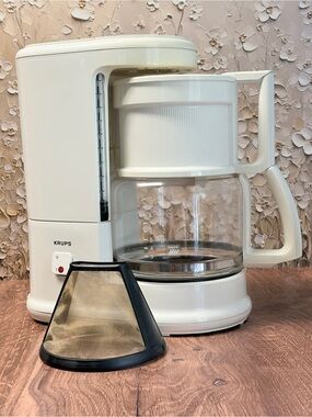 Krups Brewmasterplus Drip Coffee Maker with Glass Carafe